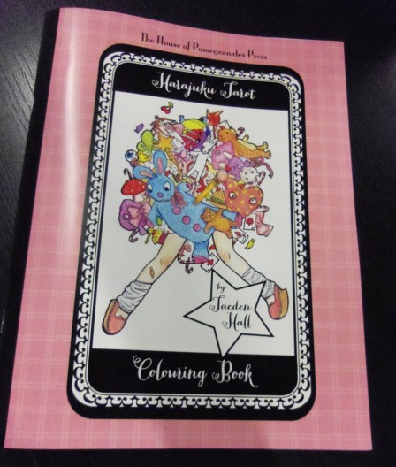 harajuku tarot deck coloring book