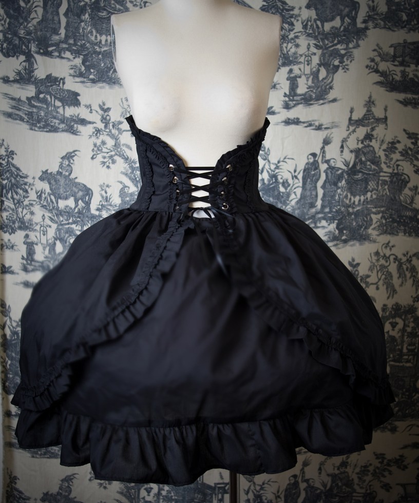 corset skirt gothic goth
