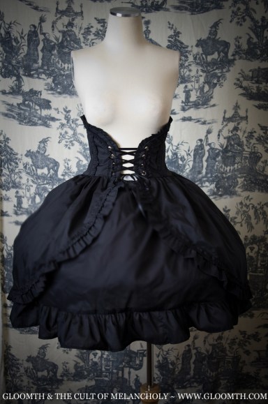 corset skirt gothic goth