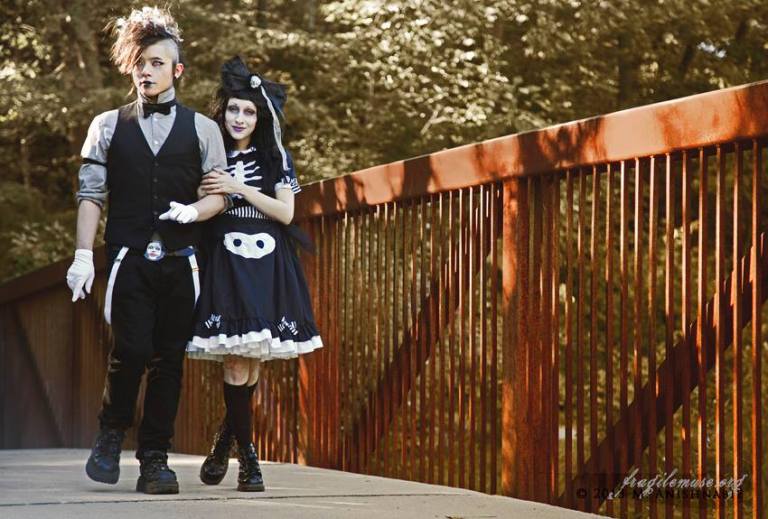 skeleton dress by gloomth