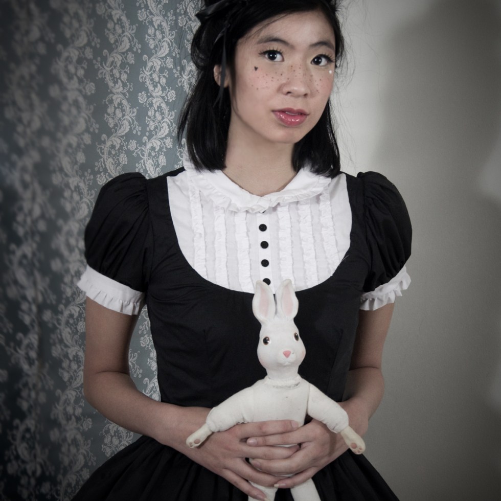 gloomth girly lolita tuxedo dress