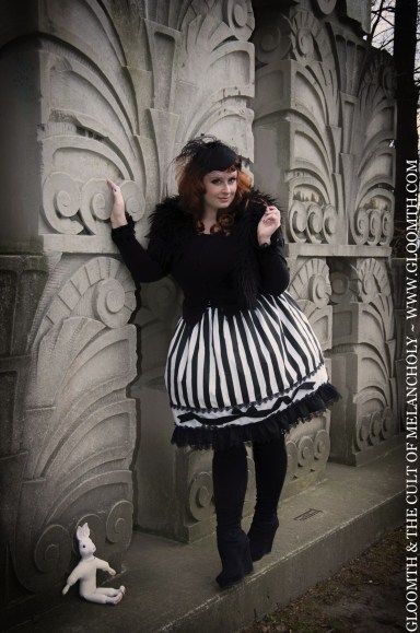 gloomth gothic skirt