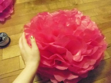 tissue paper flower tutorial