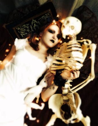 gloomth house of pomegranates skeleton goth gothic