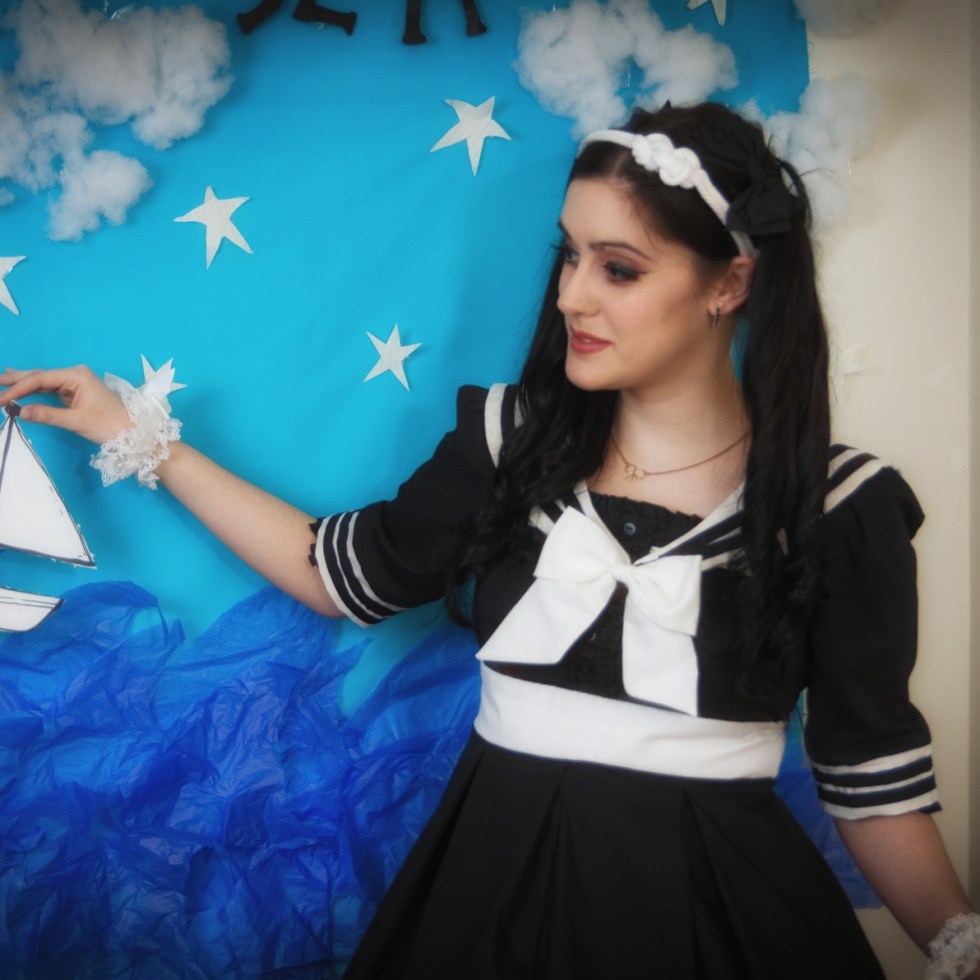 gloomth sailor lolita nautical dress
