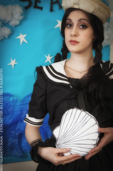 sailor collar shrug lolita