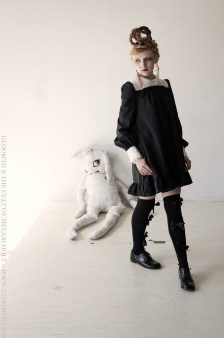 retro smock dress by gloomth