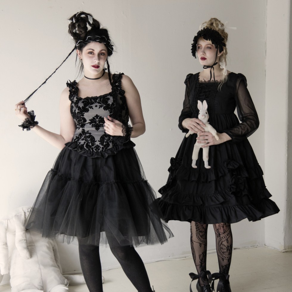 gothic tutu skirt by gloomth