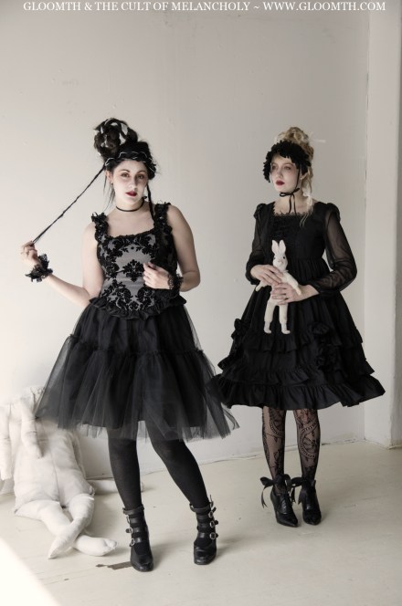 gothic tutu skirt by gloomth