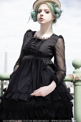 gothic lolita babydoll dress by gloomth