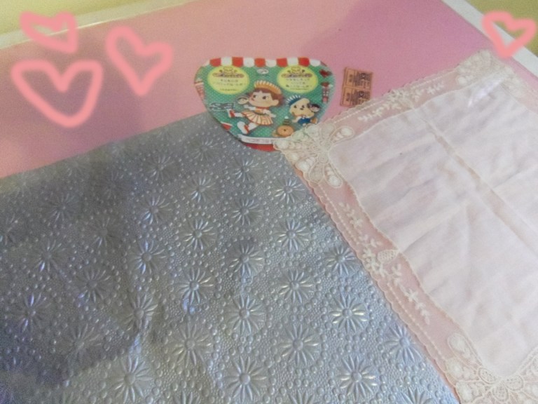 diy collage table makeup table