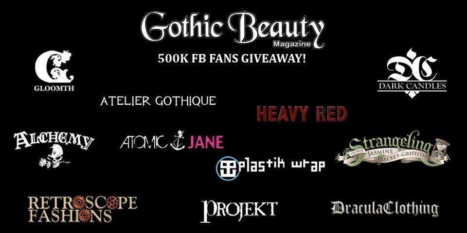 gothic beauty giveaway gloomth