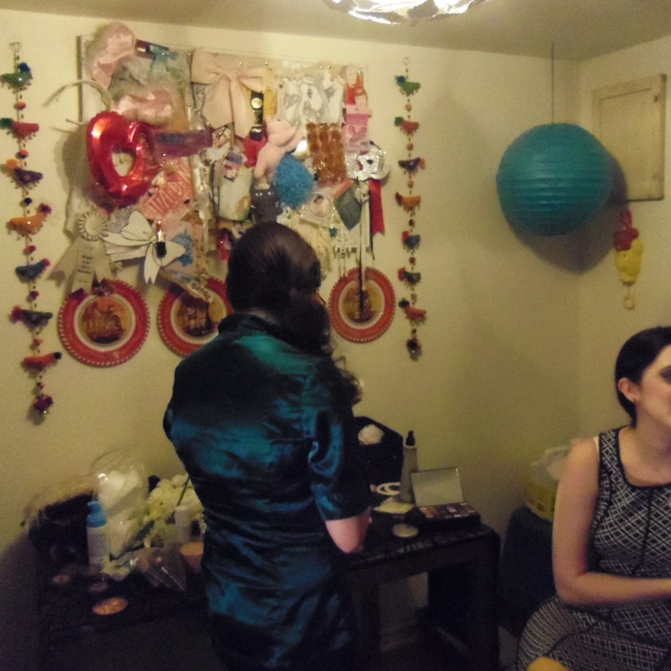 gloomth fashion show preparations