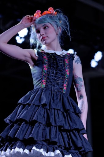 gloomth anime north fashion show