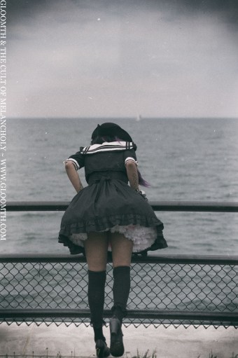 nautical lolita fashion by gloomth