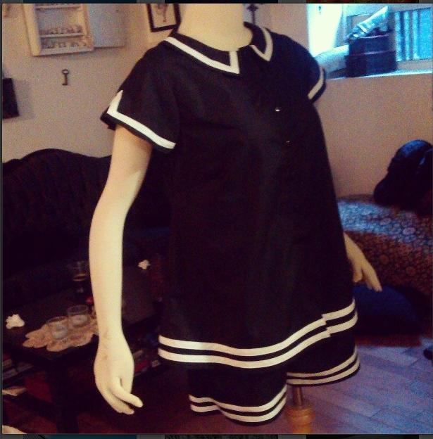 gloomth victorian swimsuit