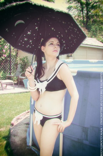 gloomth sailor swimsuit summer
