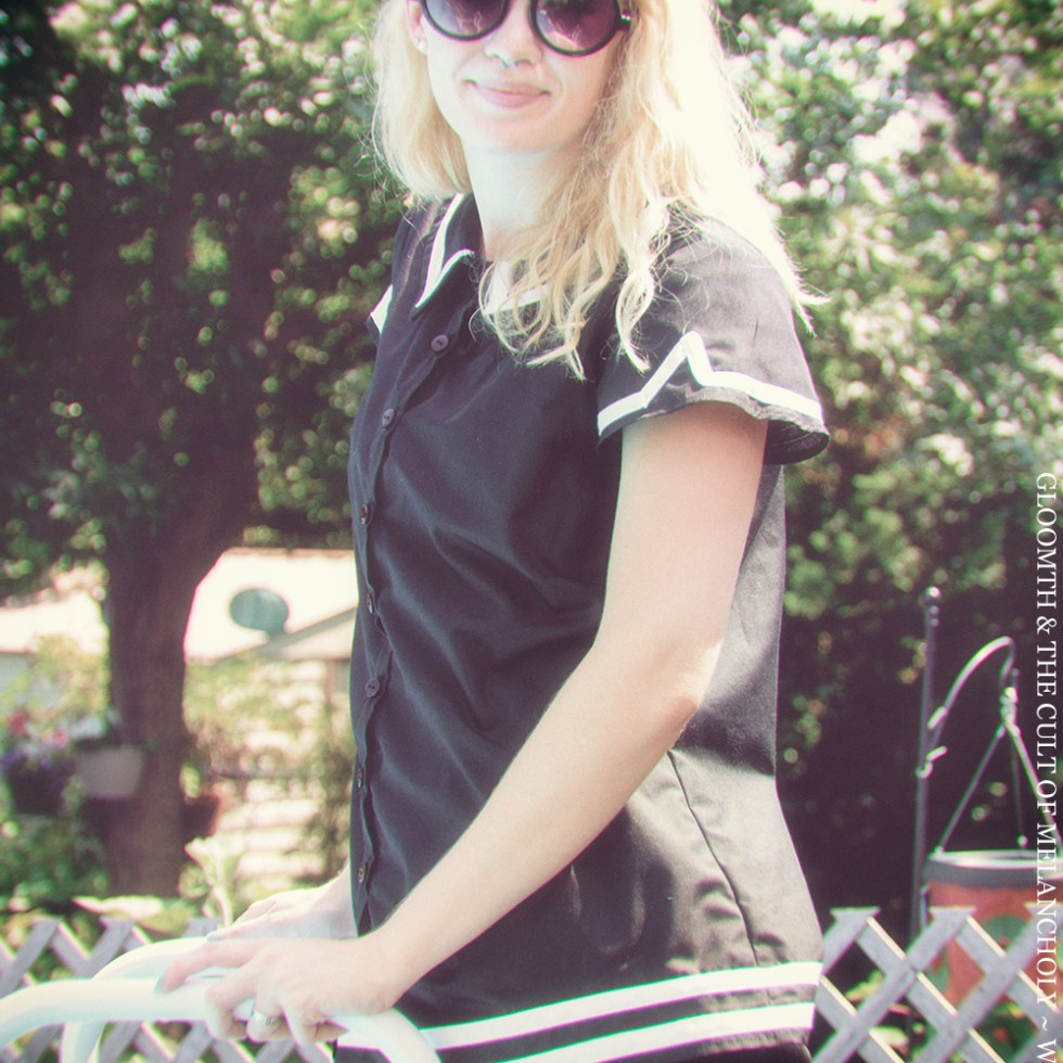 edwardian swimsuit gloomth handmade