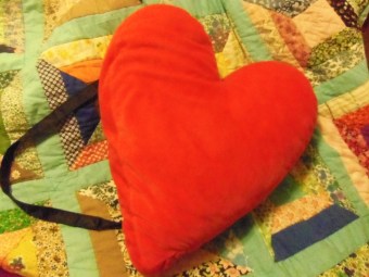 heart shaped backpack tutorial diy how to