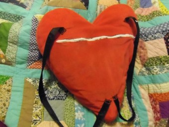 diy heart backpack tutorial