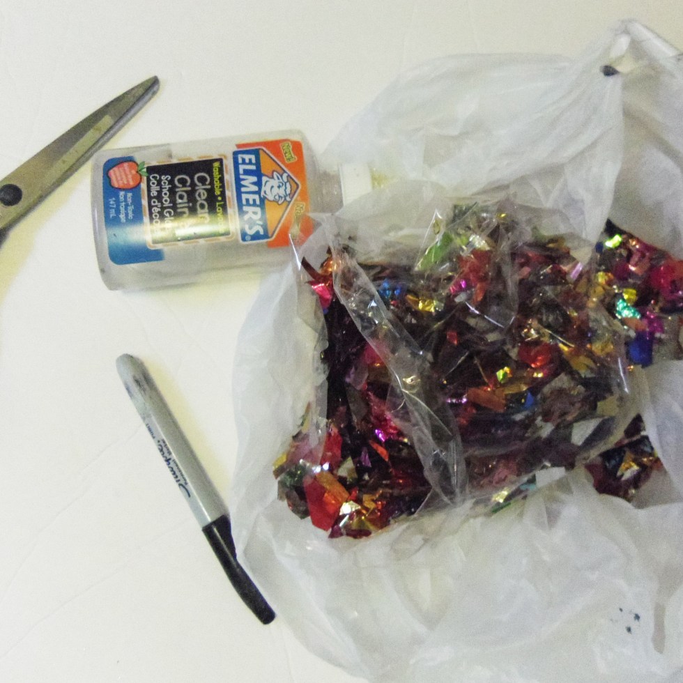 glitter word wall art tutorial