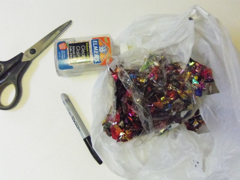 glitter word wall art tutorial