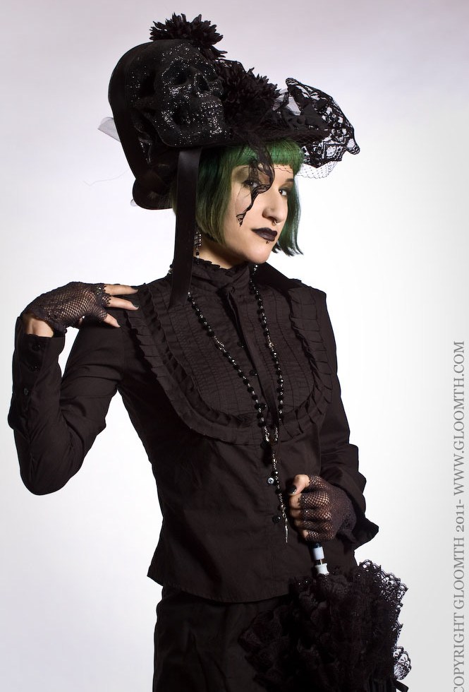 gothic victorian blouse gloomth