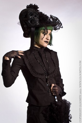gothic victorian blouse gloomth