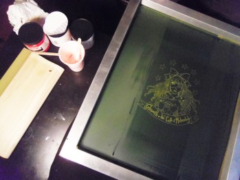 gloomth screen print