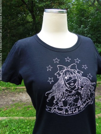 gloomth t shirt handmade gothic lolita fashion eyepatch taeden hall