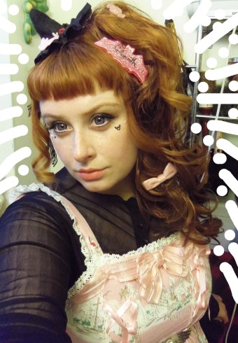 taeden lolita pink witch baby the stars shine bright halloween alice jsk ハロウィンアリス柄ジャンパースカート