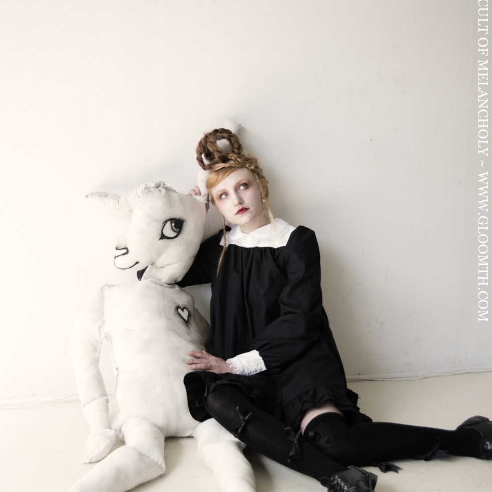 smock dress nun lolita gloomth casual lace