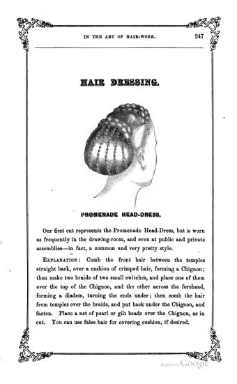 victorian how to hair style guide