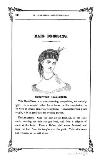 victorian how to hair style guide