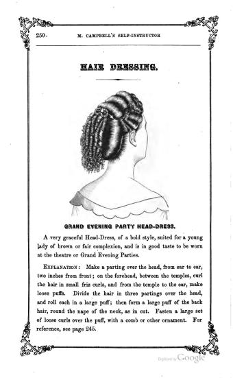 victorian hair style