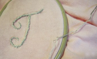 monogram cardigan tutorial