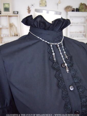 Victorian Mourning Blouse gloomth