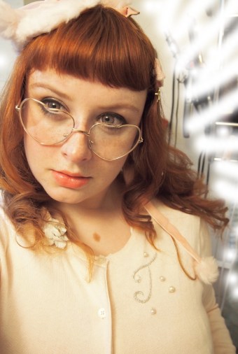 vintage monogram cardigan tutorial