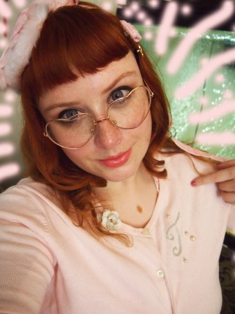 monogrammed cardigan tutorial