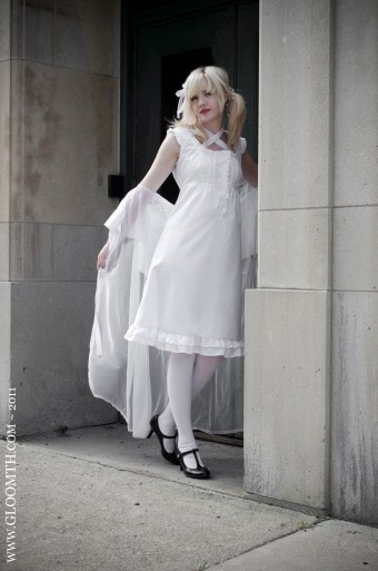 cotton slip dress lolita