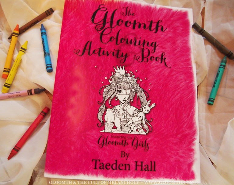 adult coloring book by gloomth