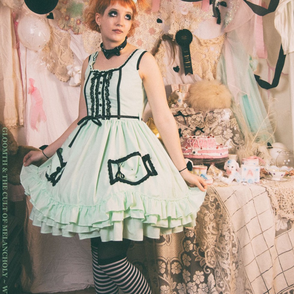 lolita candy dress prom goth gloomth