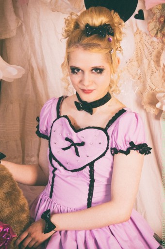 pastel goth prom dress by gloomth