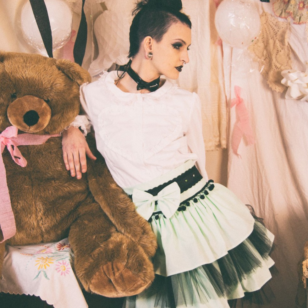 mint lolita skirt gloomth