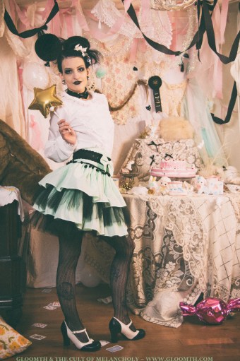 gloomth lolita skirt