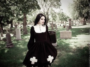 gothic nun dress