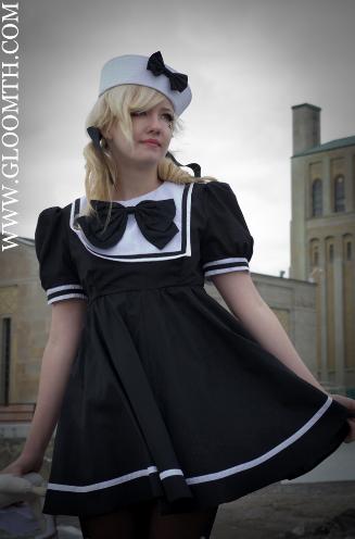 goth sailor dress