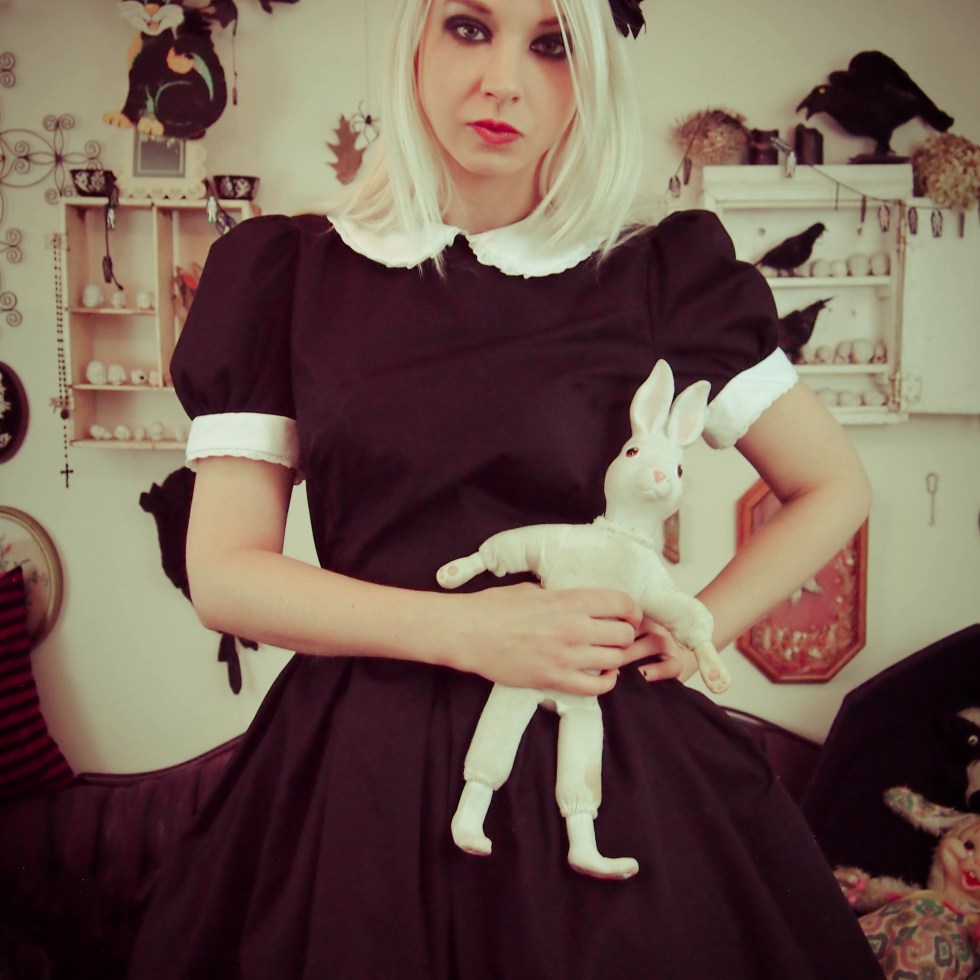 gothic doll dress