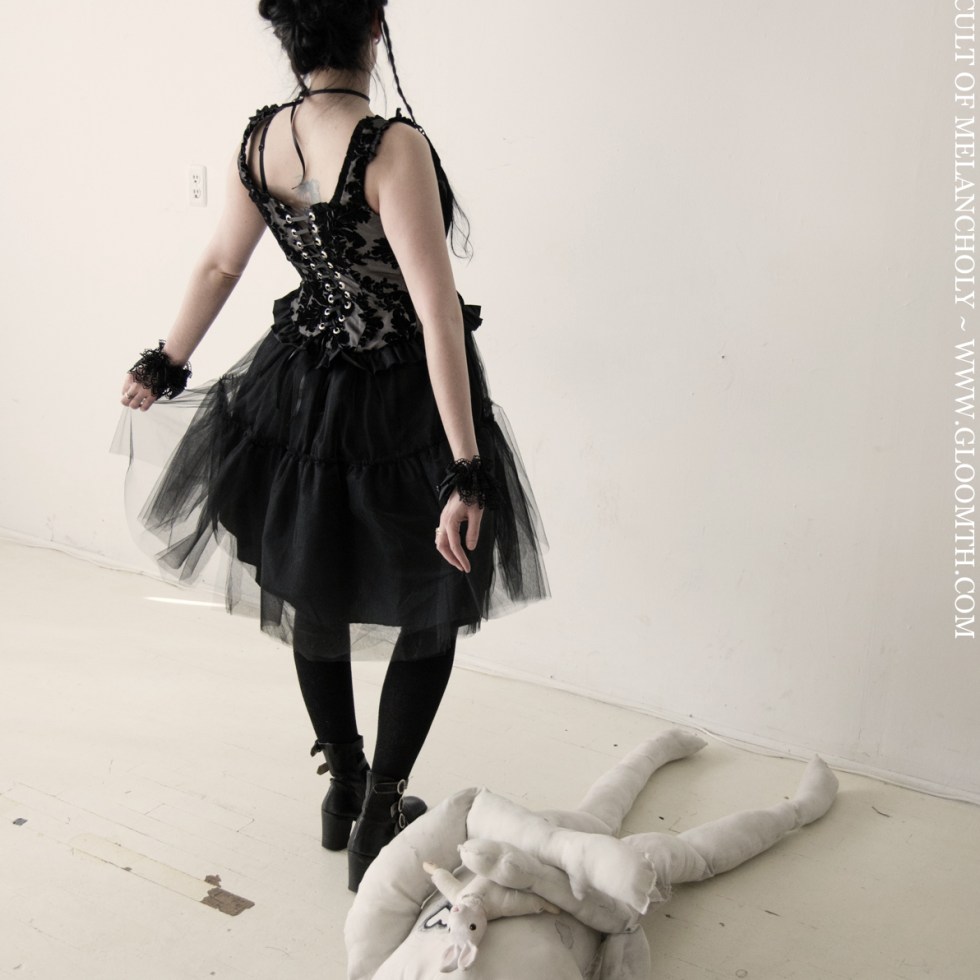 gothic tutu skirt