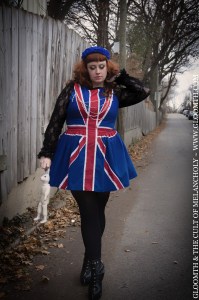 union jack dress